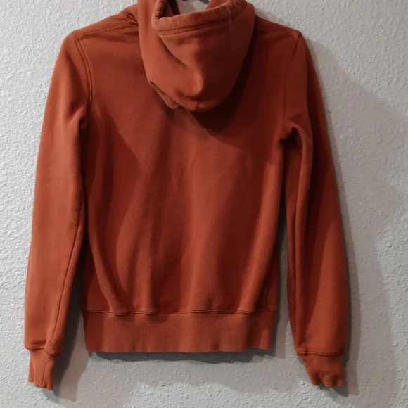 Nike Burnt Orange University Hoodie Size S - Picture 3 of 5